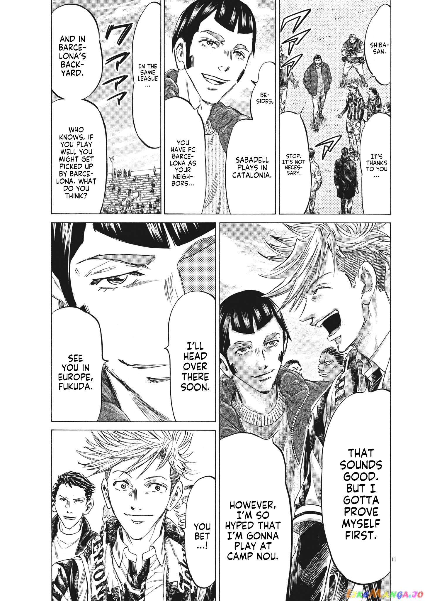 Ao Ashi, Chapter 316 image 12